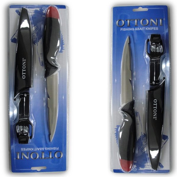 FACA FILETEIRA FLUTUANTE F101 COM BÚSSOLA 27CM (Ottoni)