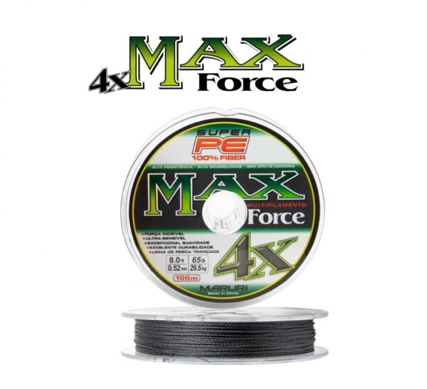 MAX FORCE 4 X GREY PE 0.60 100M (Maruri)