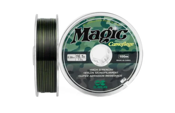 LINHA MONOFILAMENTO MAGIC CAMOFLEGE 100M (Maruri)