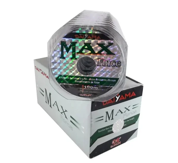 LINHA MONOFILAMENTO MAX FORCE DAYAMA 100M (Maruri)