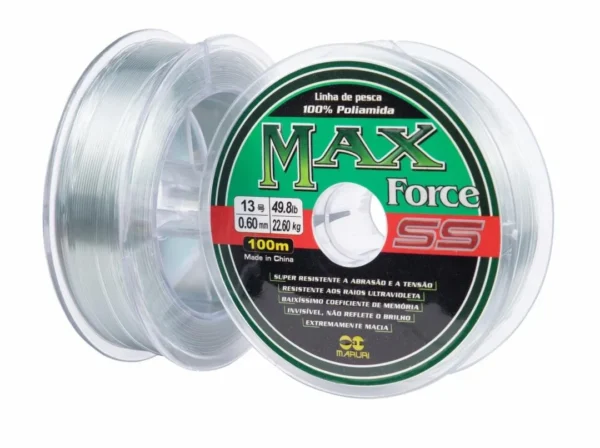LINHA MONOFILAMENTO SS MAXFORCE 100M (Maruri)