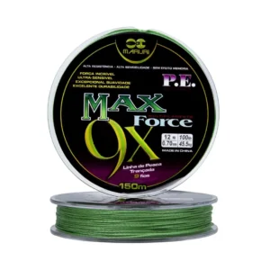 LINHA MULTIFILAMENTO 9X PE MAX  VERDE  150M (Maruri)
