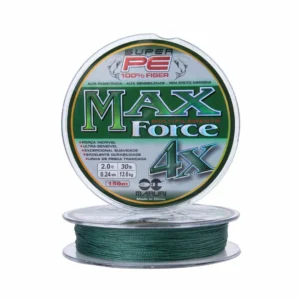 LINHA MULTIFILAMENTO MAX FORCE 4 X  PE VERDE 150M (Maruri)