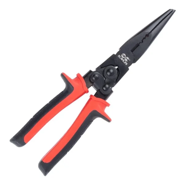 ALICATE 8" Bico longo Multifuncional - Dupla Força -#X54-1 - 20cm (Maruri)
