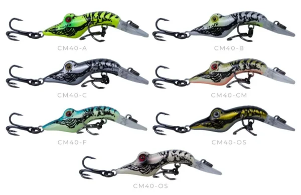 ISCA ARTIFICIAL CAMARAO DOIDO CM42 4.2CM 3.7G - -MEIA AGUA (Maruri)