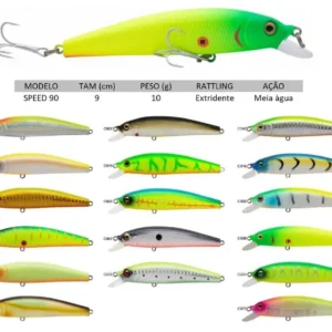 ISCA ARTIFICIAL SPEED 90 9CM 10G COR C016 - M.AGUA (Maruri)